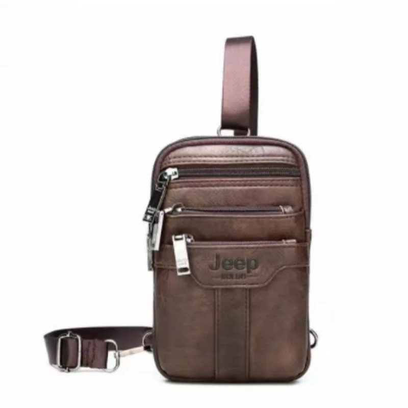JEEP BULUO - Men's small multi-functional waist bag, small chest or leg bag, 2026 high-quality new trend casual men's shoulder b
JEEP BULUO - Men's small multi-functional waist bag, small chest or leg bag, 2026 high-quality new trend casual men's shoulder b