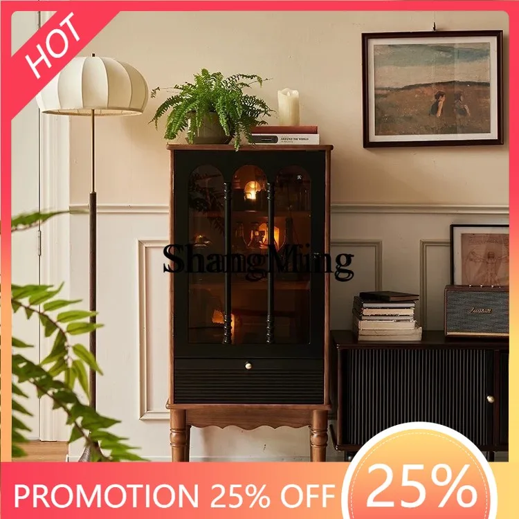 ZYY fashion exquisite retro display cabinet small apartment living room wall locker glass door figure cabinet
ZYY fashion exquisite retro display cabinet small apartment living room wall locker glass door figure cabinet