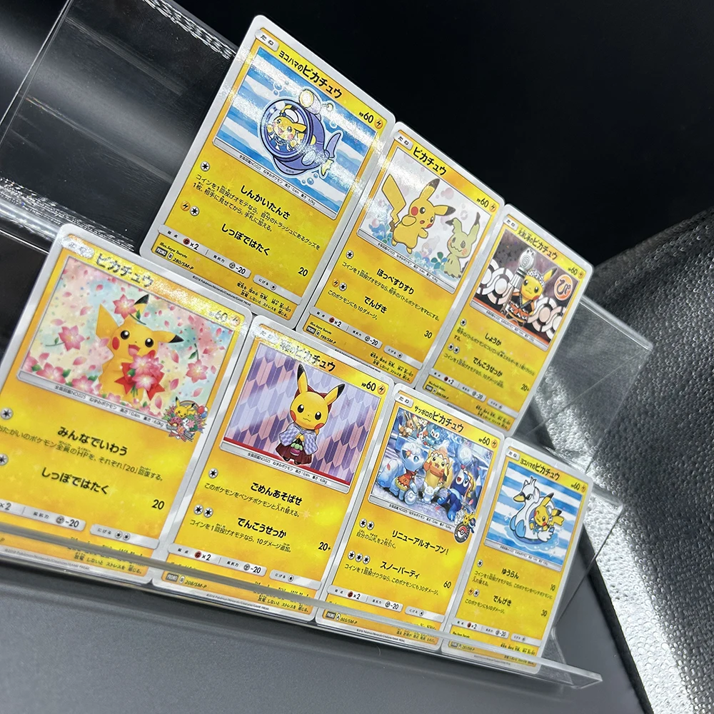 DIY Cartoon PTCG Collection Card Japanese 199/SM-P Mimikyu Special Box Holo Promo Yokohama 281/SM-P Promo Card Matte Child Gift
DIY Cartoon PTCG Collection Card Japanese 199/SM-P Mimikyu Special Box Holo Promo Yokohama 281/SM-P Promo Card Matte Child Gift