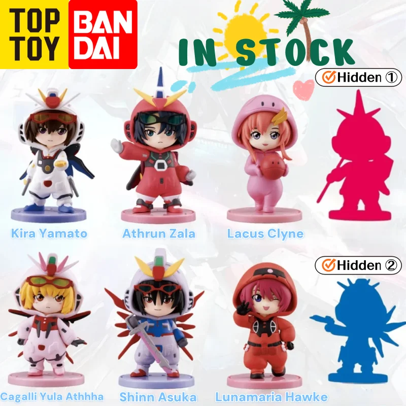 In Stock Toptoy Bandai Seed Destiny Pajamat Series Mobile Suit Q-Version Kira Athrun Anime Figure Blind Box Mystery Doll Gift
In Stock Toptoy Bandai Seed Destiny Pajamat Series Mobile Suit Q-Version Kira Athrun Anime Figure Blind Box Mystery Doll Gift