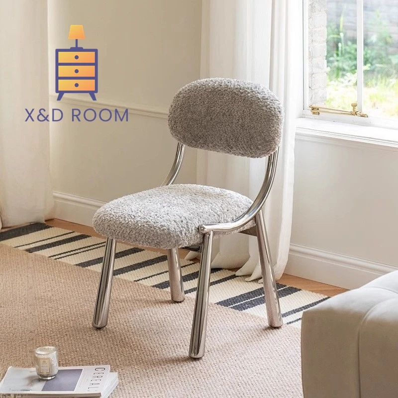 Стул для макияжа в стиле ретро XD Mid Ancient Style Lamb Shaun, домашнее кресло для отдыха со спинкой, популярное в интернете, для девичьей спальни
Стул для макияжа в стиле ретро XD Mid Ancient Style Lamb Shaun, домашнее кресло для отдыха со спинкой, популярное в интернете, для девичьей спальни