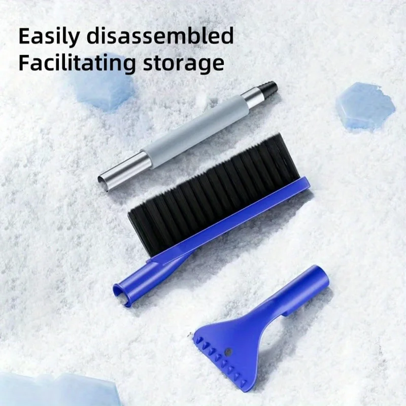 Car Snow Shovel With Ergonomic Foam Handle & Detachable 2-In-1 Ice Chopper Head - Winter Snow Removal Tool With Non-Slip Grip
Car Snow Shovel With Ergonomic Foam Handle & Detachable 2-In-1 Ice Chopper Head - Winter Snow Removal Tool With Non-Slip Grip