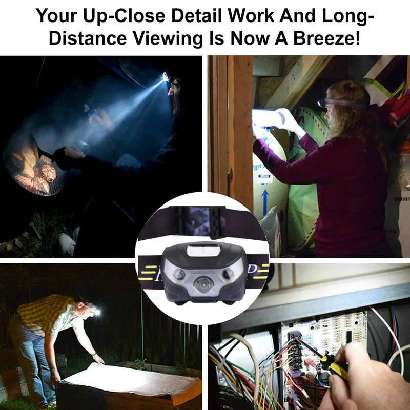 Waterproof LED Headlamps For Camping Running Lightweight Portable Headlight Running Headlamp Led Headlamp with Elastic Band
Waterproof LED Headlamps For Camping Running Lightweight Portable Headlight Running Headlamp Led Headlamp with Elastic Band