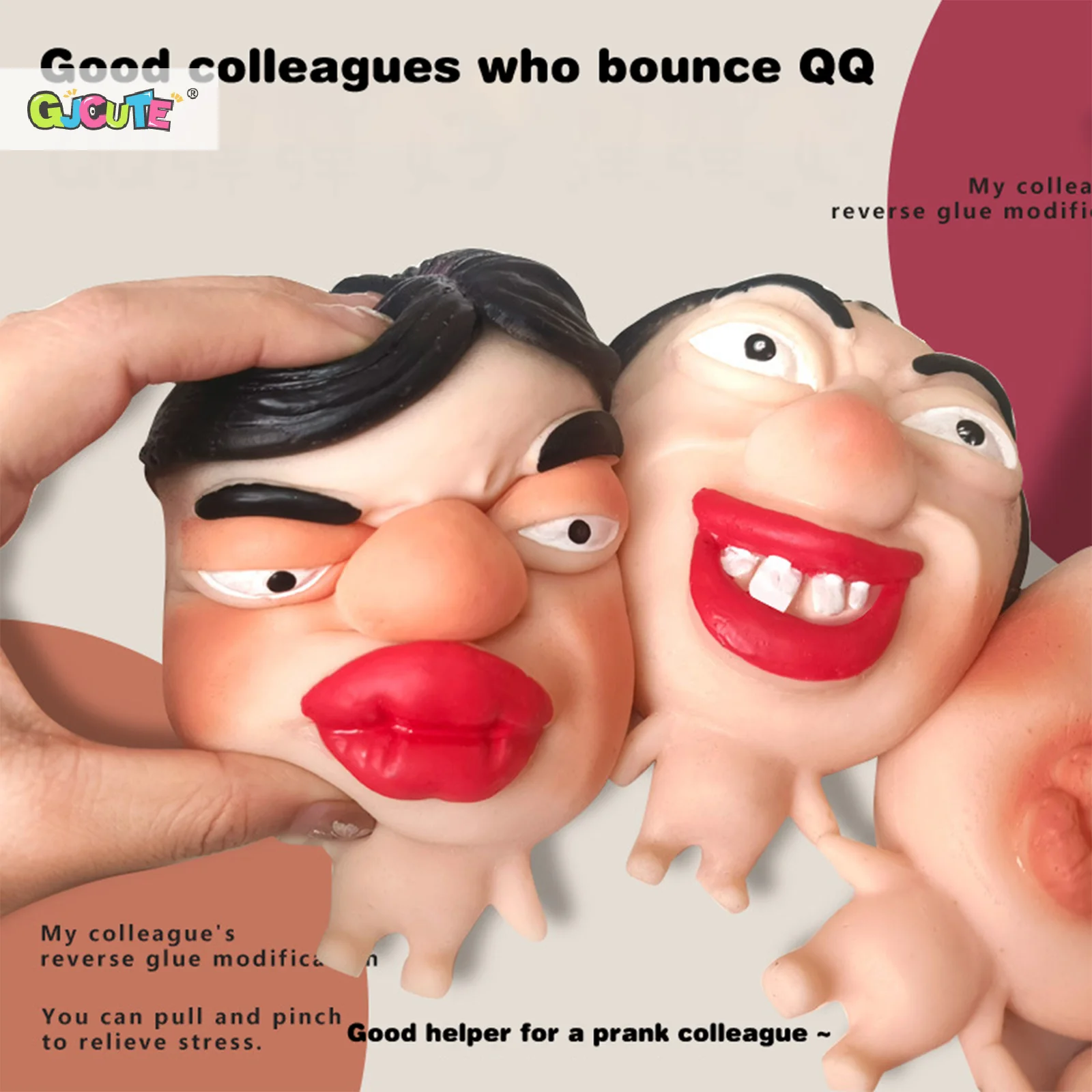 Сжимающие игрушки для снятия стресса, забавные маски, куклы, уродливое выражение лица, медленный отскок, подарок для детей и взрослых
Сжимающие игрушки для снятия стресса, забавные маски, куклы, уродливое выражение лица, медленный отскок, подарок для детей и взрослых