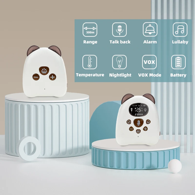 V50 2.4GHz Wireless Baby Monitor Audio Small Portable Babyphone Monitor Two-way Audio Function Intercom Rechargeable Battery
V50 2.4GHz Wireless Baby Monitor Audio Small Portable Babyphone Monitor Two-way Audio Function Intercom Rechargeable Battery