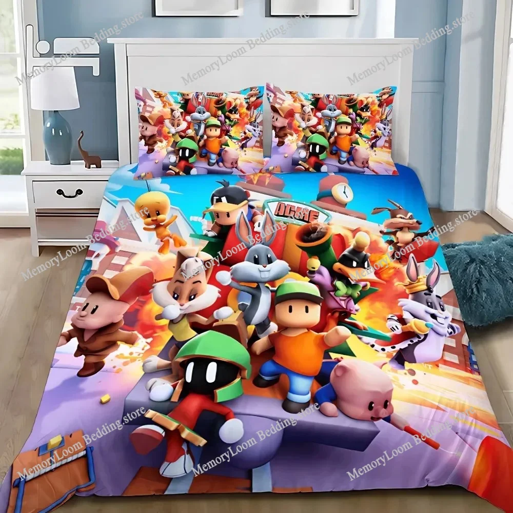 Duvet Cover Game Cartoon Stumble-guys 3D Exquisite Digital Printing Bedding Set Comforter Bed Youth Home Decor Kids Boys Gift
Duvet Cover Game Cartoon Stumble-guys 3D Exquisite Digital Printing Bedding Set Comforter Bed Youth Home Decor Kids Boys Gift