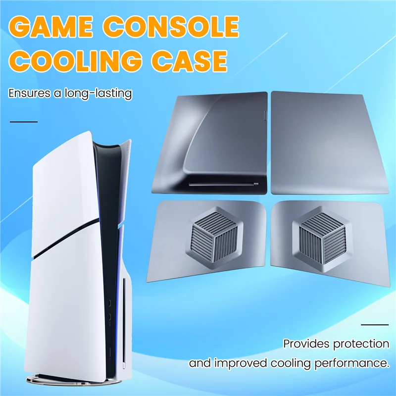 -A99Z Face Plates For PS5 Slim Disc Edition Console Cover Faceplate Cooling Vents Side Panel Skin Shell Game Accessories
-A99Z Face Plates For PS5 Slim Disc Edition Console Cover Faceplate Cooling Vents Side Panel Skin Shell Game Accessories