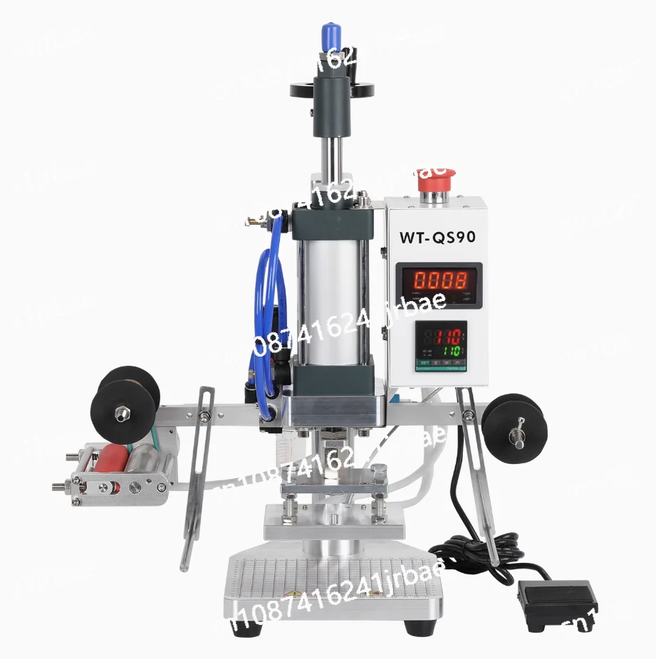 WT-QS101 Bronzing Machine Pneumatic Hot Foil Stamping Machine Leather Wood Furniture Album Heat Press Machine Gilding Press
WT-QS101 Bronzing Machine Pneumatic Hot Foil Stamping Machine Leather Wood Furniture Album Heat Press Machine Gilding Press