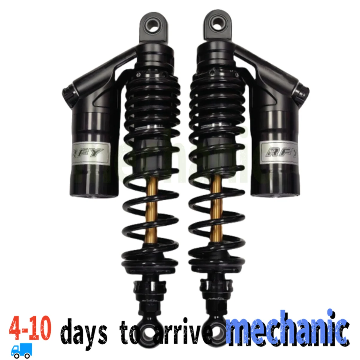 A PAIR For Cross border RFY340mm shock absorber with three adjustments suitable for MONKEY-125 black shock absorber
A PAIR For Cross border RFY340mm shock absorber with three adjustments suitable for MONKEY-125 black shock absorber