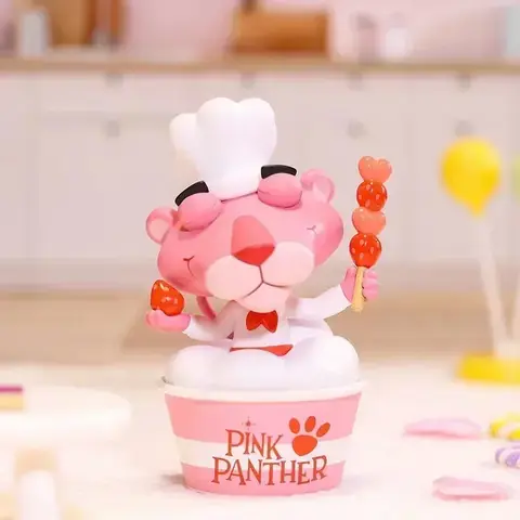 POP MART Pink Panther Confession Series Blind Box Guess Bag Mystery Box Toys Doll Cute Anime Figure Ornaments Gift
