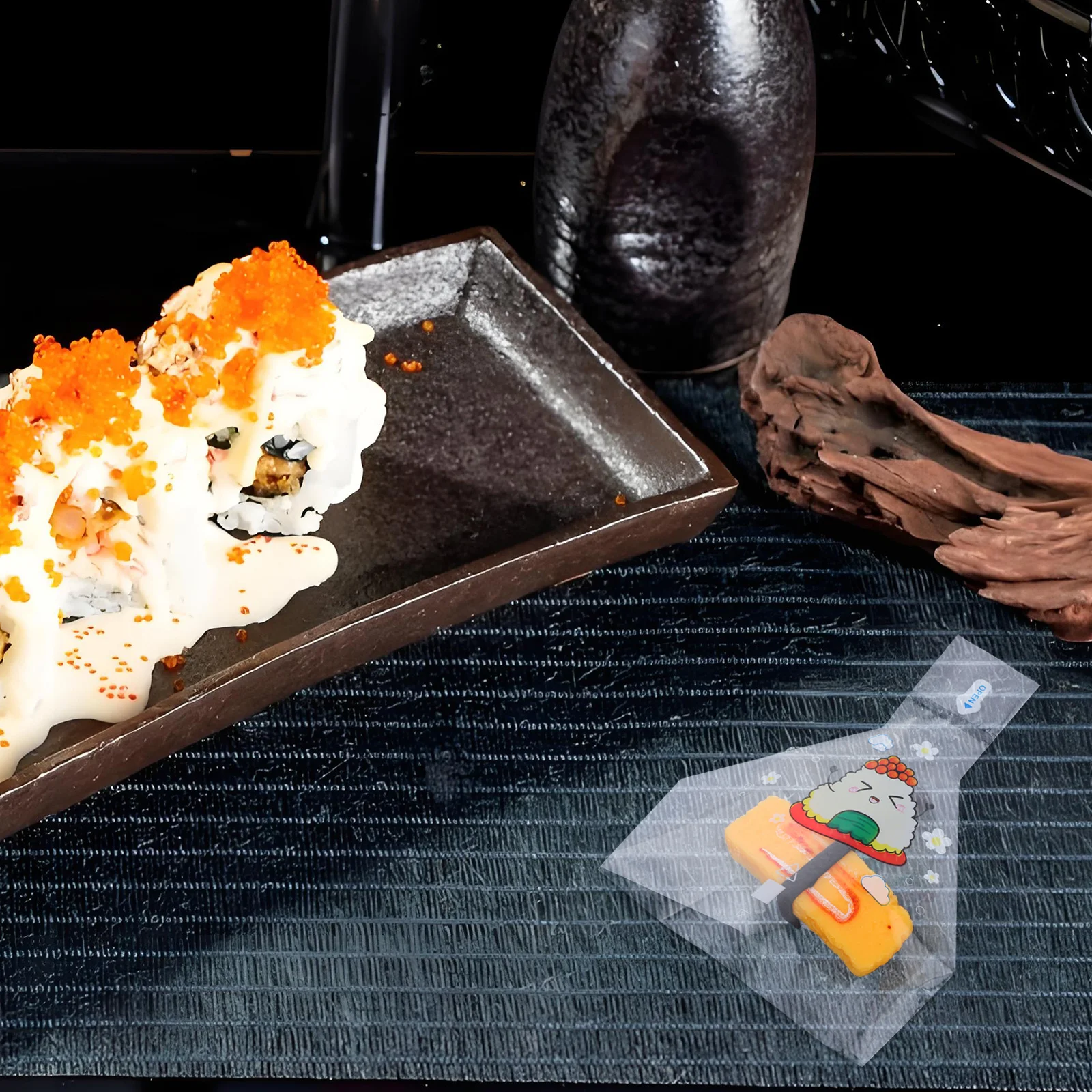 100Pcs Disposable Onigiri Bags Cute Cartoon Design Japanese Style Rice Ball Wrappers Microwave Safe for Home Travel Office
100Pcs Disposable Onigiri Bags Cute Cartoon Design Japanese Style Rice Ball Wrappers Microwave Safe for Home Travel Office