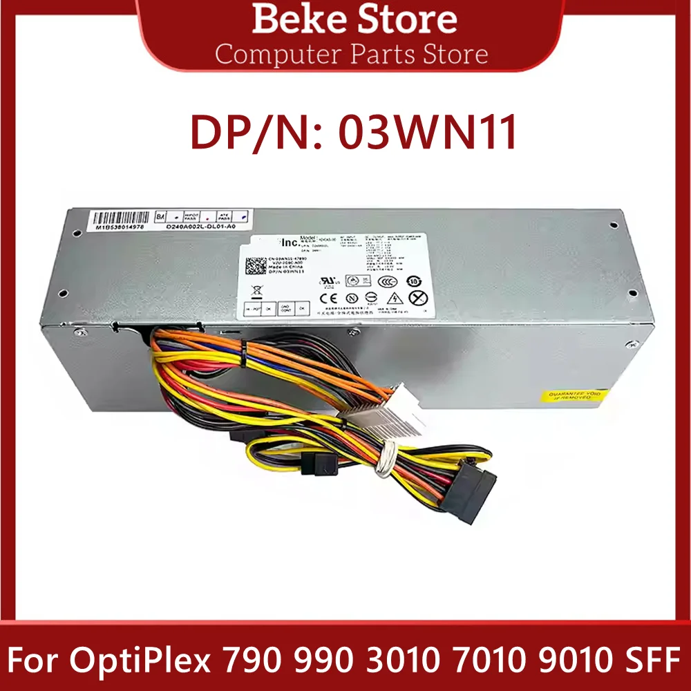 Новый блок питания Beke для Dell OptiPlex 790 990 3010 7010 9010 SFF 240 Вт 03WN11 3WN11 L240AS-00 H240AS-00 Высокое качество
Новый блок питания Beke для Dell OptiPlex 790 990 3010 7010 9010 SFF 240 Вт 03WN11 3WN11 L240AS-00 H240AS-00 Высокое качество