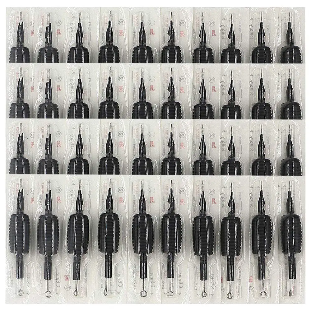 40Pcs Tattoo Needles & Tubes Combo - Disposable Pre-Sterilized Assorted Sizes 3RL-9M1 for Tattoo Machine Supplies
40Pcs Tattoo Needles & Tubes Combo - Disposable Pre-Sterilized Assorted Sizes 3RL-9M1 for Tattoo Machine Supplies