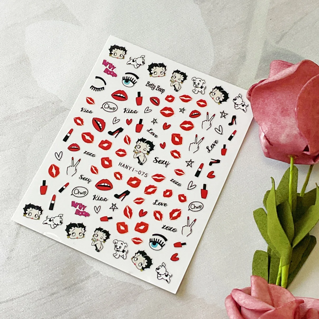 1 sheet Fashion Balley New process Thin transparent nail sticker adhesive 5d Nail relief nail plate sticker
1 sheet Fashion Balley New process Thin transparent nail sticker adhesive 5d Nail relief nail plate sticker