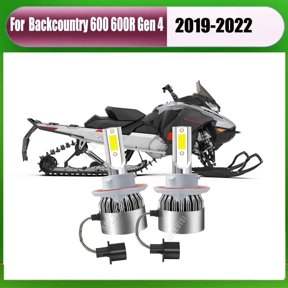 9008 H13 LED Headlights - 200% wider night vision, ensure clear cut-off lines For Ski Doo Backcountry 600 600R Gen 4 2019-2022
9008 H13 LED Headlights - 200% wider night vision, ensure clear cut-off lines For Ski Doo Backcountry 600 600R Gen 4 2019-2022