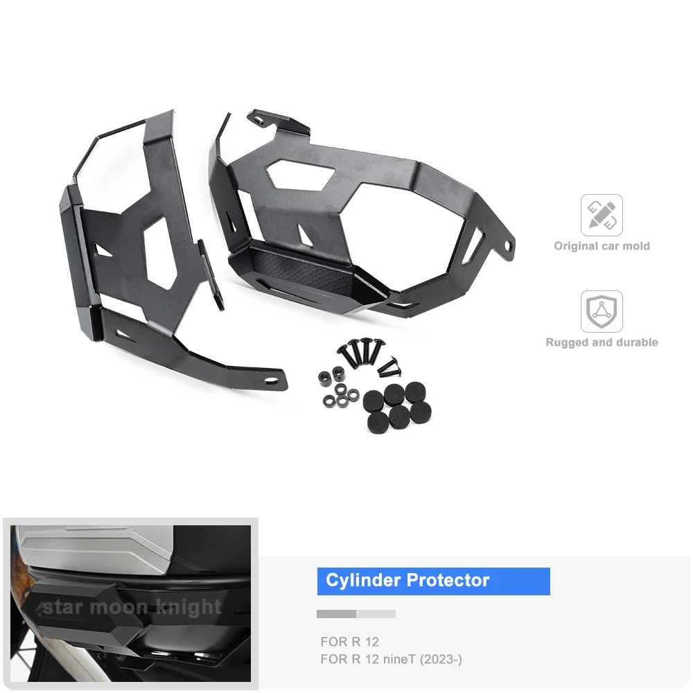 Cylinder Protection Guard For BMW R12 R 12 nineT 2023- Motorcycle Accessories Engine Valve Protector Cover
Cylinder Protection Guard For BMW R12 R 12 nineT 2023- Motorcycle Accessories Engine Valve Protector Cover