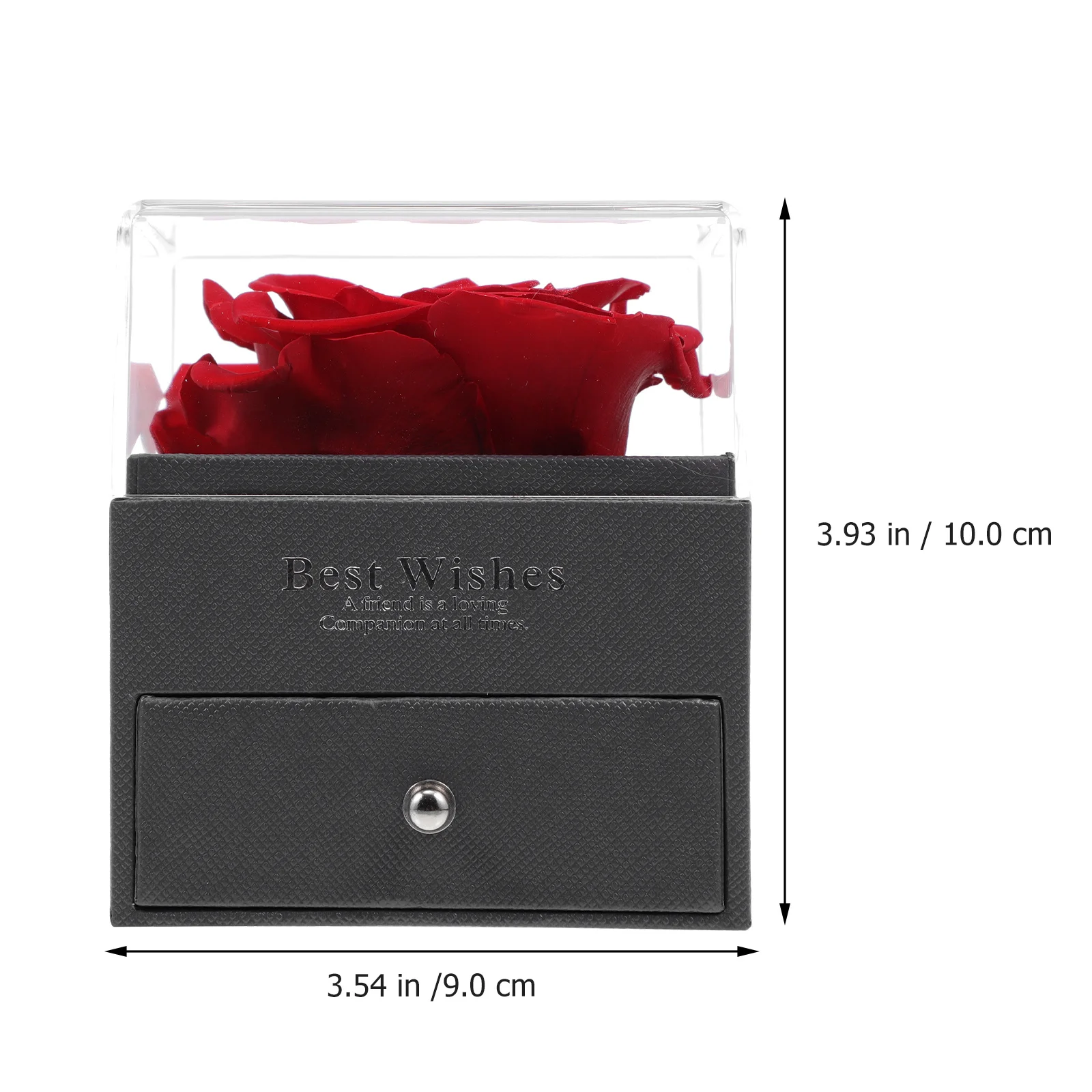 Romantic Jewelry Box Portable Compact Jewelry Storage Case Preserved Flower Drawer Type Gift for Wedding
Romantic Jewelry Box Portable Compact Jewelry Storage Case Preserved Flower Drawer Type Gift for Wedding
