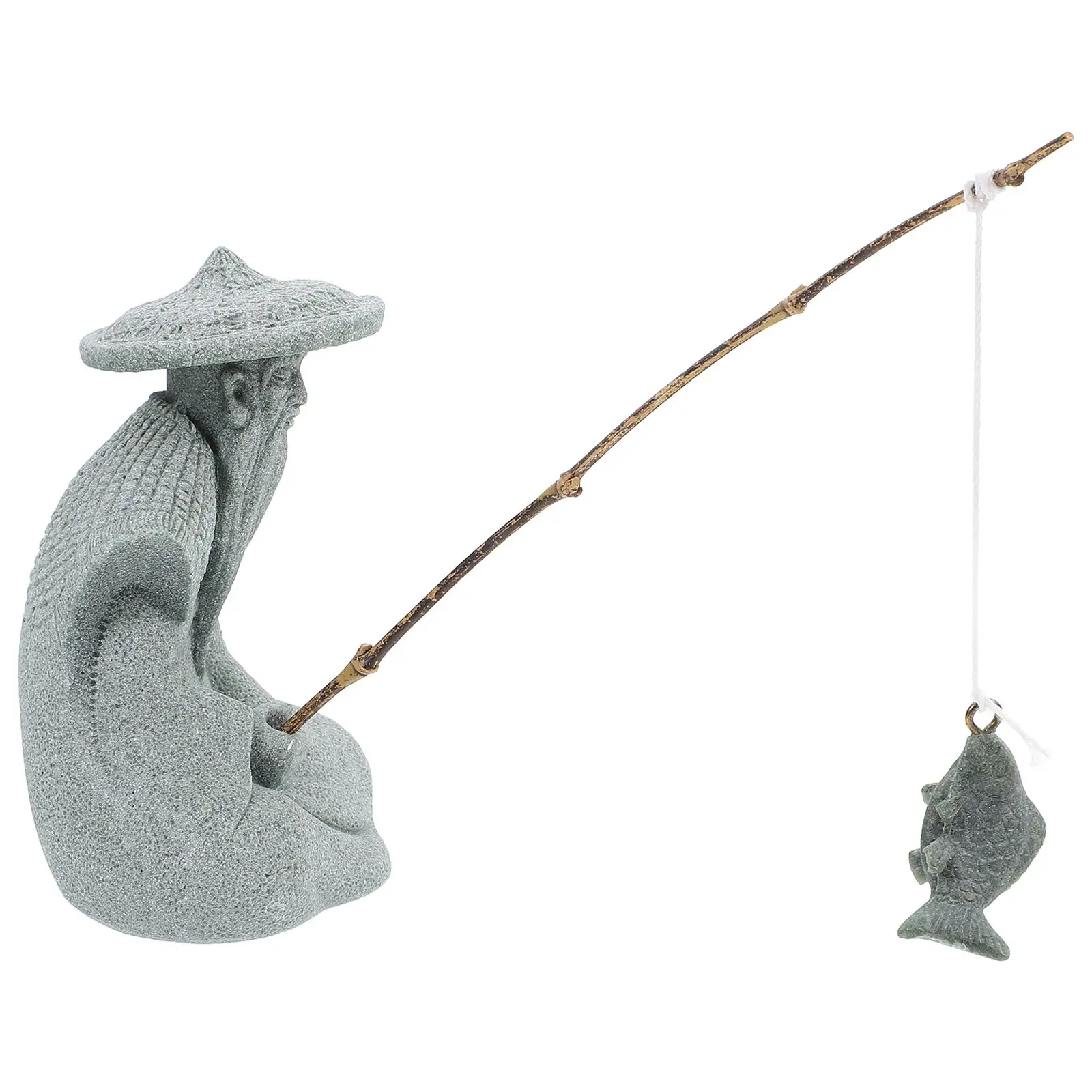 Fishing Outdoor Statues Garden Decor Fisherman Fisherman Statue Aquarium Decoration Statue for Outdoor Indoor Japanese Home
Fishing Outdoor Statues Garden Decor Fisherman Fisherman Statue Aquarium Decoration Statue for Outdoor Indoor Japanese Home