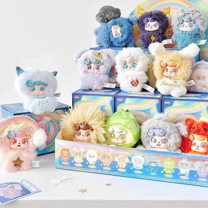 JOTOYS Blind Box Trendy Toy Mini Series Weather Theme Fluffy Plush Pendant Collectible Figure Bag Decoration Surprise Gift
JOTOYS Blind Box Trendy Toy Mini Series Weather Theme Fluffy Plush Pendant Collectible Figure Bag Decoration Surprise Gift