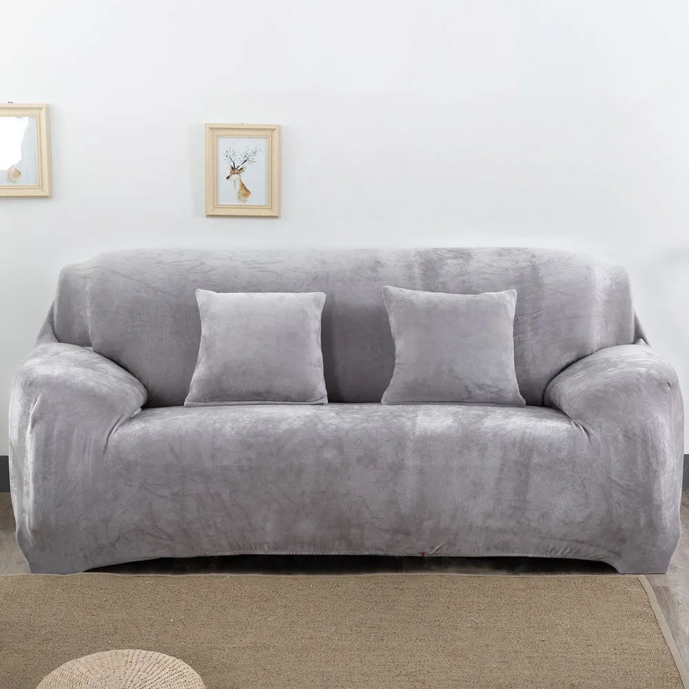 Thicken Plush Elastic Sofa Covers for Living Room Sectional Corner Furniture Slipcover Couch Cover 1/2/3/4 Seater Solid Color
Thicken Plush Elastic Sofa Covers for Living Room Sectional Corner Furniture Slipcover Couch Cover 1/2/3/4 Seater Solid Color