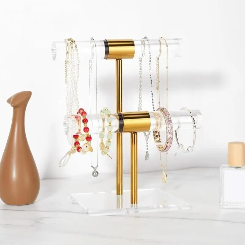 P9FE Elegant Jewelry Holder Bracelet Holder Jewelry Storage Rack Acrylic Texture
P9FE Elegant Jewelry Holder Bracelet Holder Jewelry Storage Rack Acrylic Texture