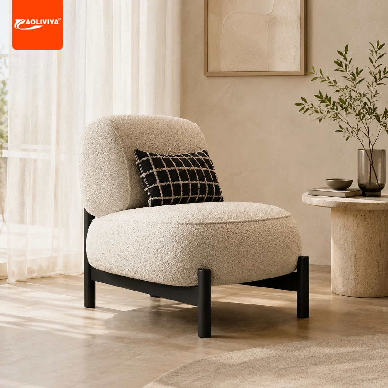 AOLIVIYA Modern Cozy Comfortable Single Lazy Sofa Chair Two Seater Loveseat For Living Room Bedroom Lounge Seating Unit
AOLIVIYA Modern Cozy Comfortable Single Lazy Sofa Chair Two Seater Loveseat For Living Room Bedroom Lounge Seating Unit