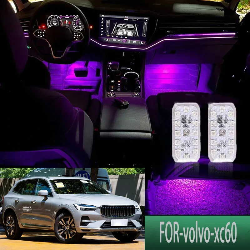 FOR Volvo-xc60 LED Car Interior Ambient Foot Light Atmosphere Decorative Lamps Party decoration lights Neon strips
FOR Volvo-xc60 LED Car Interior Ambient Foot Light Atmosphere Decorative Lamps Party decoration lights Neon strips