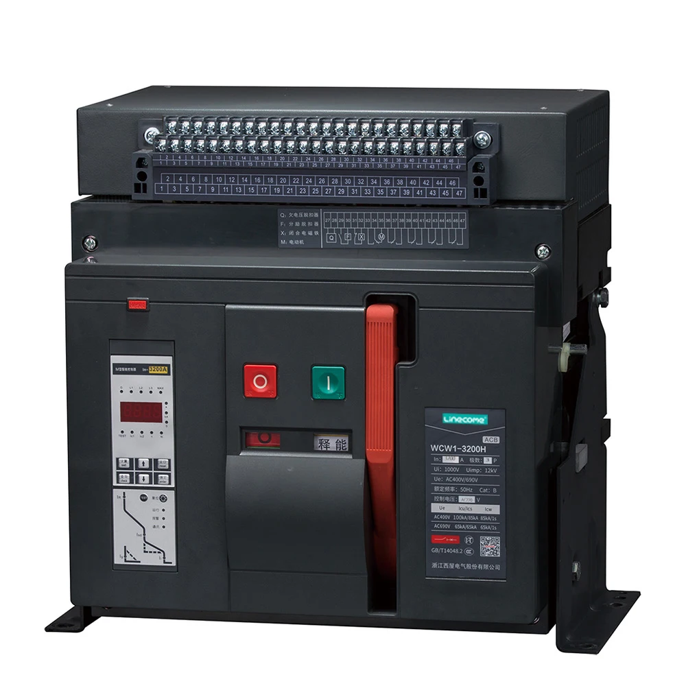 Global Sale Of Universal 400V 690V ACB Electric Air Circuit Breaker With 3200A Capacity
Global Sale Of Universal 400V 690V ACB Electric Air Circuit Breaker With 3200A Capacity
