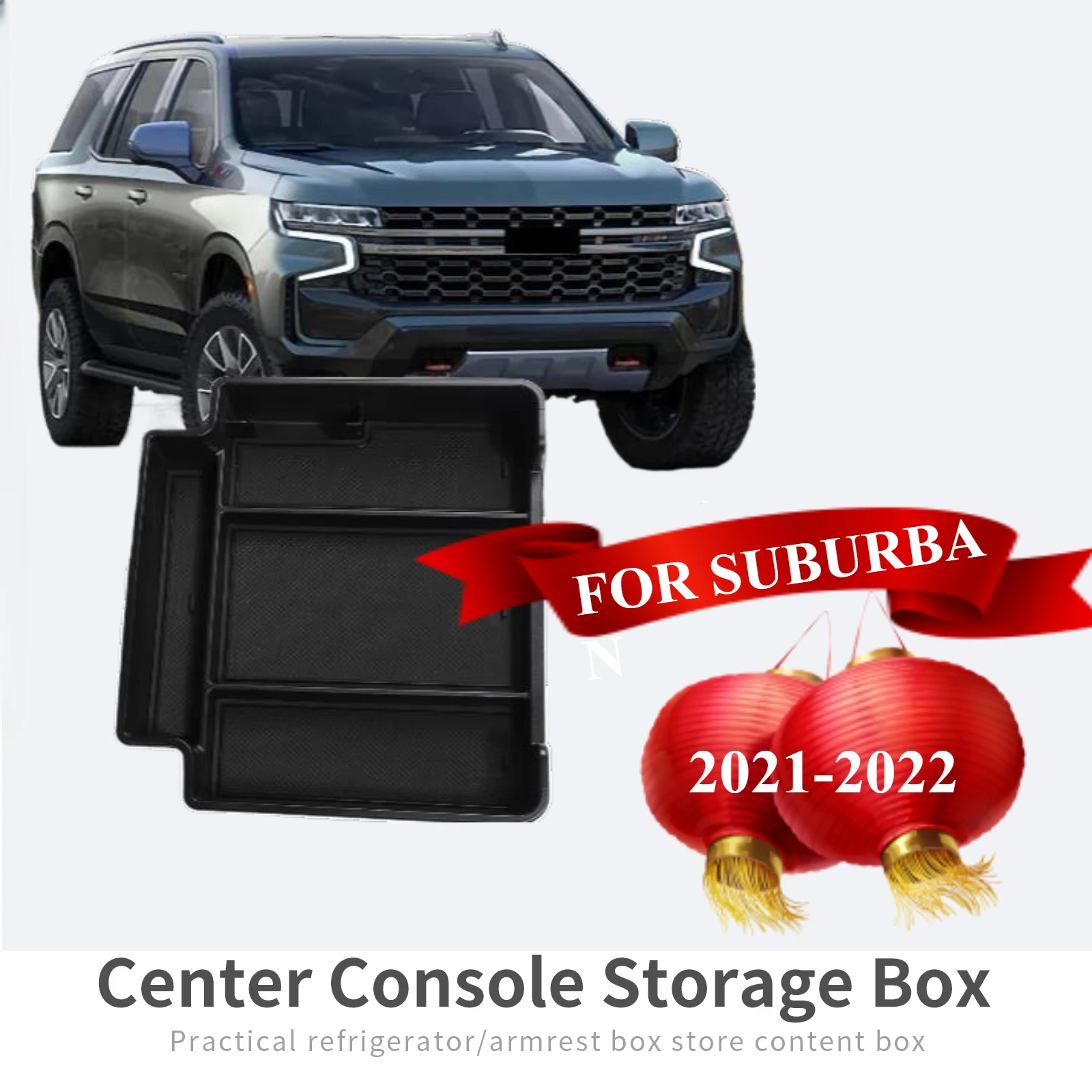 Central Armrest Storage Box for Chevy Tahoe Suburban and GMC Yukon 2021 2022 Center Console Tray Organizer Accessories
Central Armrest Storage Box for Chevy Tahoe Suburban and GMC Yukon 2021 2022 Center Console Tray Organizer Accessories