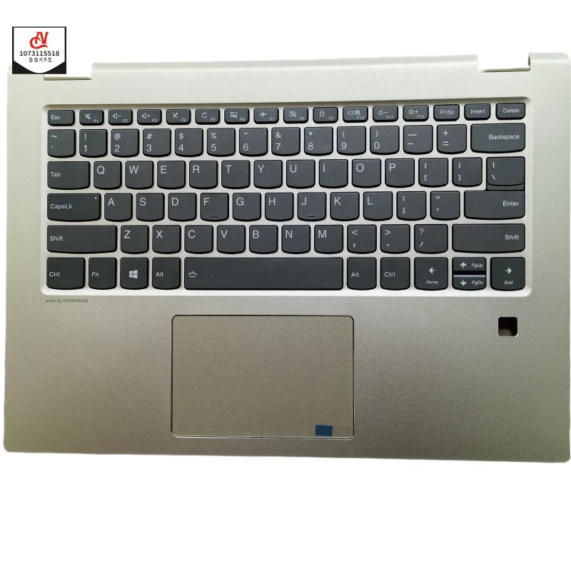 Новый оригинальный упор для рук, верхний чехол с подсветкой, английская клавиатура для йоги 520-14IKB Flex 5 1470 YOGA 520-14ISK C, золотой корпус
Новый оригинальный упор для рук, верхний чехол с подсветкой, английская клавиатура для йоги 520-14IKB Flex 5 1470 YOGA 520-14ISK C, золотой корпус