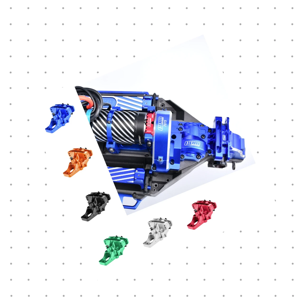 7075-T6 Alloy Rear Upper Bulkhead For TRAXXAS 1/6 Funco Pro Scale 2Wd Sand Car 8S
7075-T6 Alloy Rear Upper Bulkhead For TRAXXAS 1/6 Funco Pro Scale 2Wd Sand Car 8S