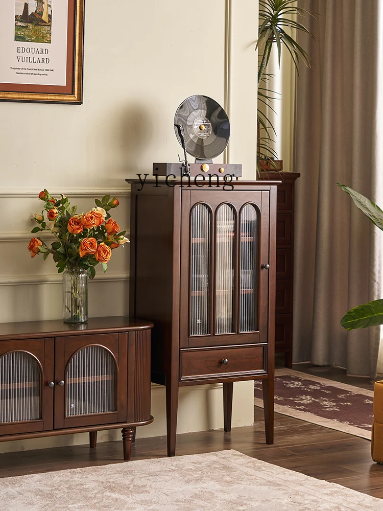 ZK American French Retro Solid Wood Small Side Cabinet TV Corner Cabinet Modern Simple Storage Cabinet Furniture
ZK American French Retro Solid Wood Small Side Cabinet TV Corner Cabinet Modern Simple Storage Cabinet Furniture