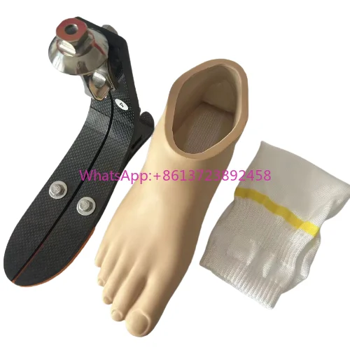 High-quality Prosthetic Foot High Ankle Carbon Fiber Prosthetic Foot Prosthetic Leg Artificial Limbs
High-quality Prosthetic Foot High Ankle Carbon Fiber Prosthetic Foot Prosthetic Leg Artificial Limbs