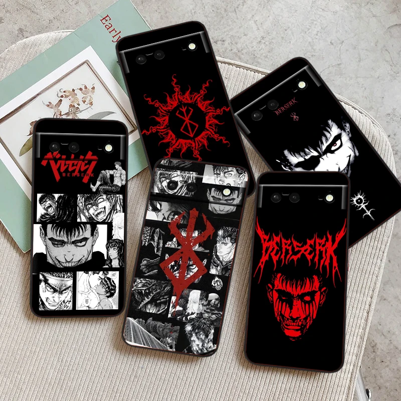 Berserk Cool Anime Comic Movie For Google Pixel 9 8 7A 7 6A 6 5A 5 4 4A XL 5G Black Silicon Shockproof Shell Funda Phone Case
Berserk Cool Anime Comic Movie For Google Pixel 9 8 7A 7 6A 6 5A 5 4 4A XL 5G Black Silicon Shockproof Shell Funda Phone Case