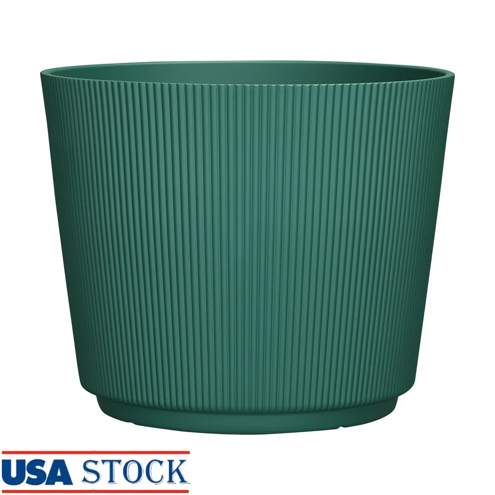 Recycled Plastic Planter with Drainage Holes Indoor Outdoor Durable UV Resistant Lightweight Modern Design Herbs Vegetables
Recycled Plastic Planter with Drainage Holes Indoor Outdoor Durable UV Resistant Lightweight Modern Design Herbs Vegetables