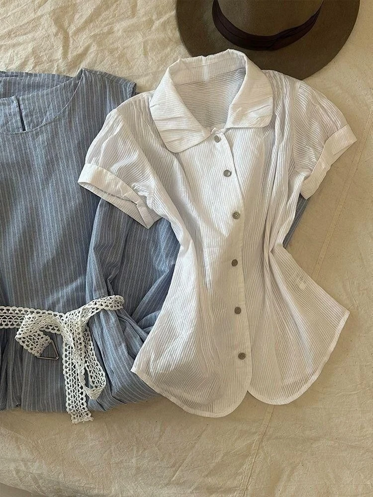 Summer Sweet Kawaii Two Piece Dress Set Women Print Mini Dress Short Sleeve Casual Shirt Outfit New
Summer Sweet Kawaii Two Piece Dress Set Women Print Mini Dress Short Sleeve Casual Shirt Outfit New