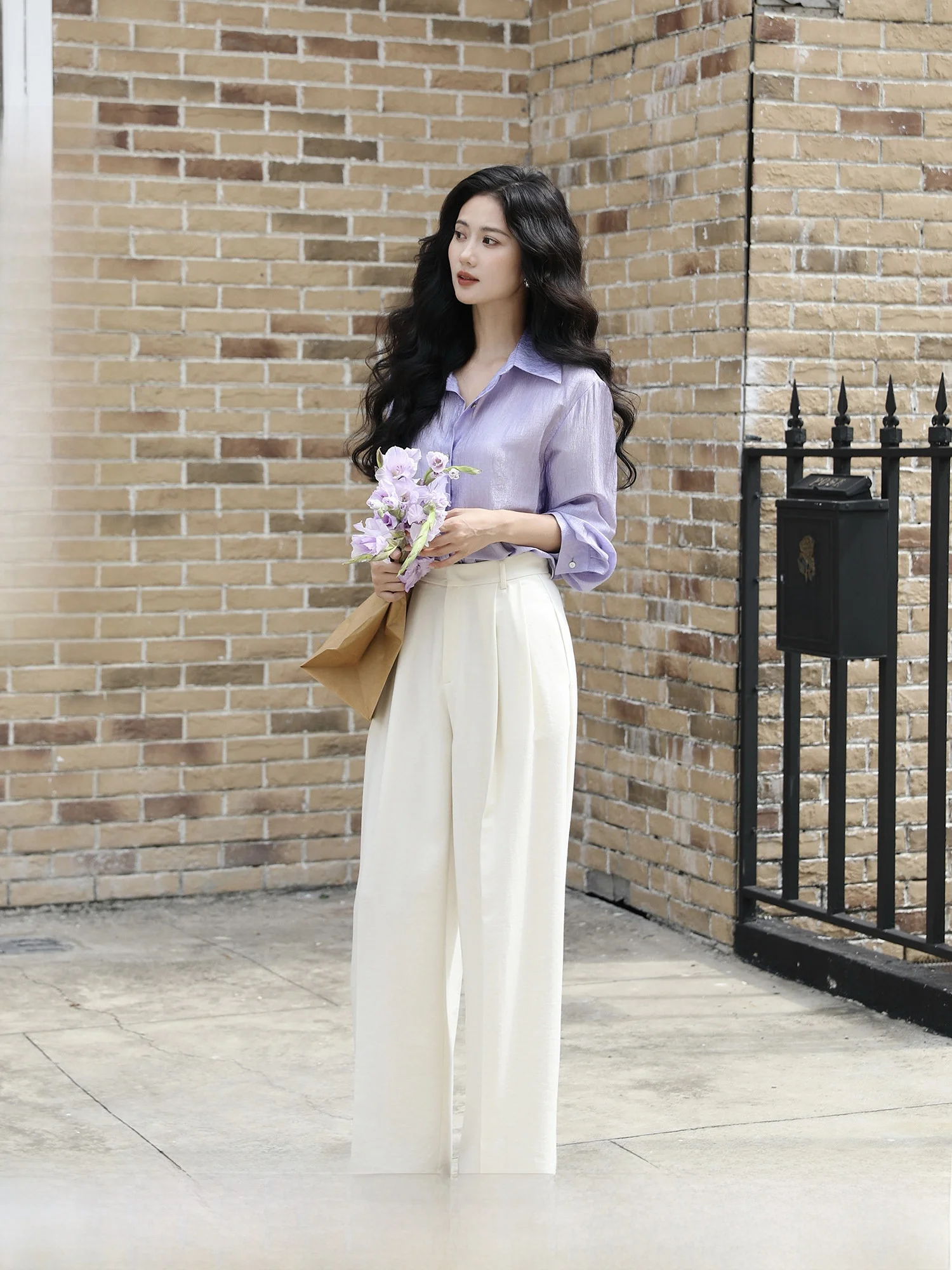 Женские летние повседневные брюки с высокой талией, прямые, свободные, широкие, для офиса, TAIYANGOFFICE
Женские летние повседневные брюки с высокой талией, прямые, свободные, широкие, для офиса, TAIYANGOFFICE