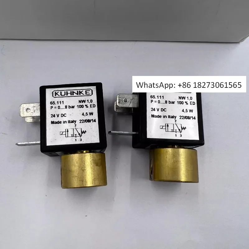 1PCS KUHNKE solenoid valve 65.111 24VDC 4.5W
1PCS KUHNKE solenoid valve 65.111 24VDC 4.5W