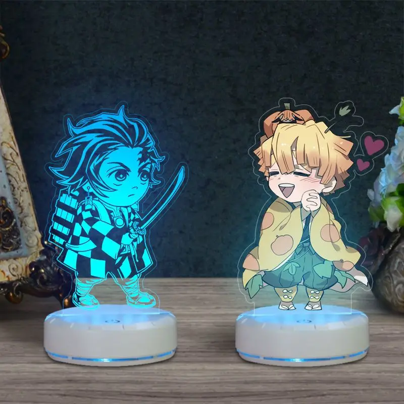 Demon Slayer anime cartoon cute acrylic glowing stand Kawaii two-dimensional bedroom atmosphere night light ornament gift
Demon Slayer anime cartoon cute acrylic glowing stand Kawaii two-dimensional bedroom atmosphere night light ornament gift