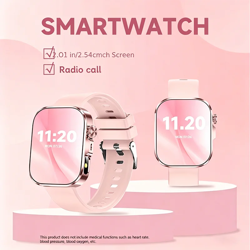 2026 New Start Watch, Full-Screen Touch Sports Smartwatch with LED Flashlight, Wireless Connectivity for Android and IPhone. Features Wireless Calling, Message Alerts, Multiple Sports Modes, Call Answering,Music Playback
2026 New Start Watch, Full-Screen Touch Sports Smartwatch with LED Flashlight, Wireless Connectivity for Android and IPhone. Features Wireless Calling, Message Alerts, Multiple Sports Modes, Call Answering,Music Playback