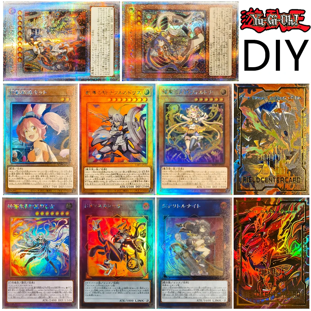 Yu-Gi-Oh DIY homemade Little Knight Dogmatika Ecclesia Elfnote Lucina Kewl Tune Holographic Laser Texture Collector Cards Board
Yu-Gi-Oh DIY homemade Little Knight Dogmatika Ecclesia Elfnote Lucina Kewl Tune Holographic Laser Texture Collector Cards Board