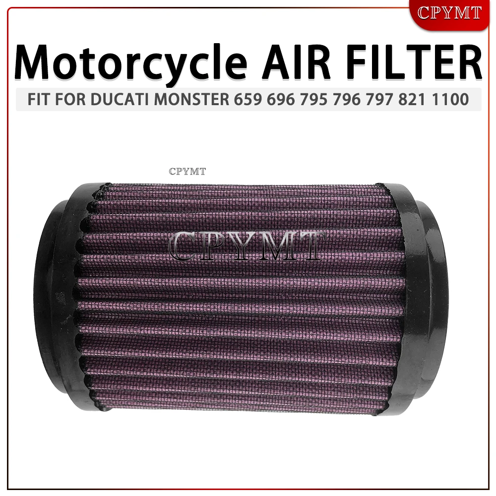 Motorcycle Engine Air Filter Cleaner fit For Ducati Scrambler 400 Monster 659 696 795 796 797 821 1100 1200 Hypermotard 939 950
Motorcycle Engine Air Filter Cleaner fit For Ducati Scrambler 400 Monster 659 696 795 796 797 821 1100 1200 Hypermotard 939 950
