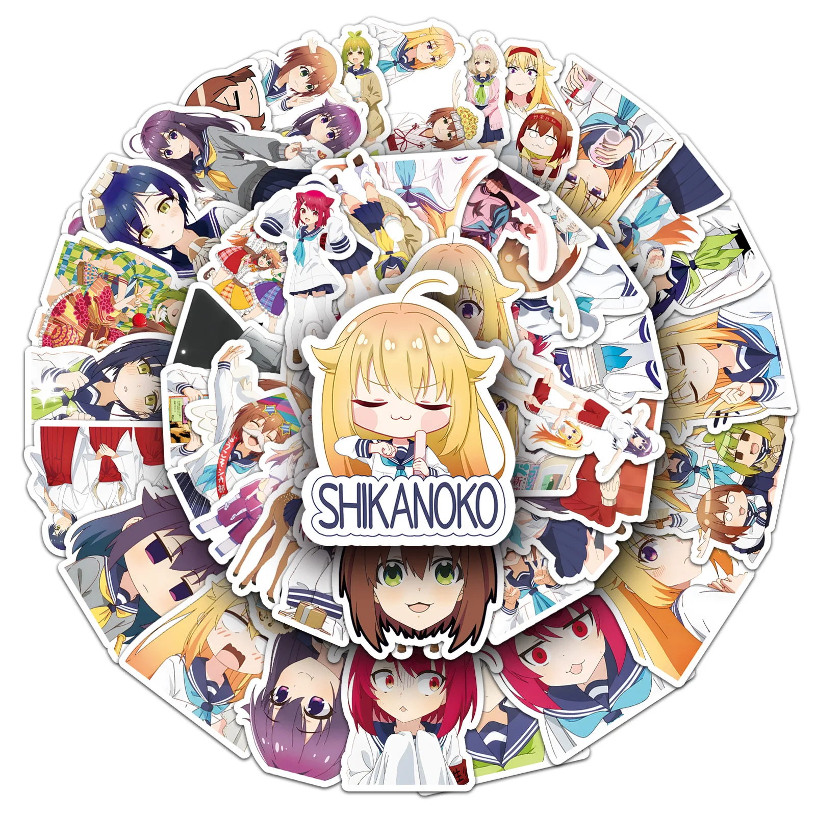 50PCS My Deer Friend Nokotan Anime Waterproof Cartoon Sticker Decoration Notebook Mobile Guitar Water Cup Suitcase Graffiti Toy
50PCS My Deer Friend Nokotan Anime Waterproof Cartoon Sticker Decoration Notebook Mobile Guitar Water Cup Suitcase Graffiti Toy
