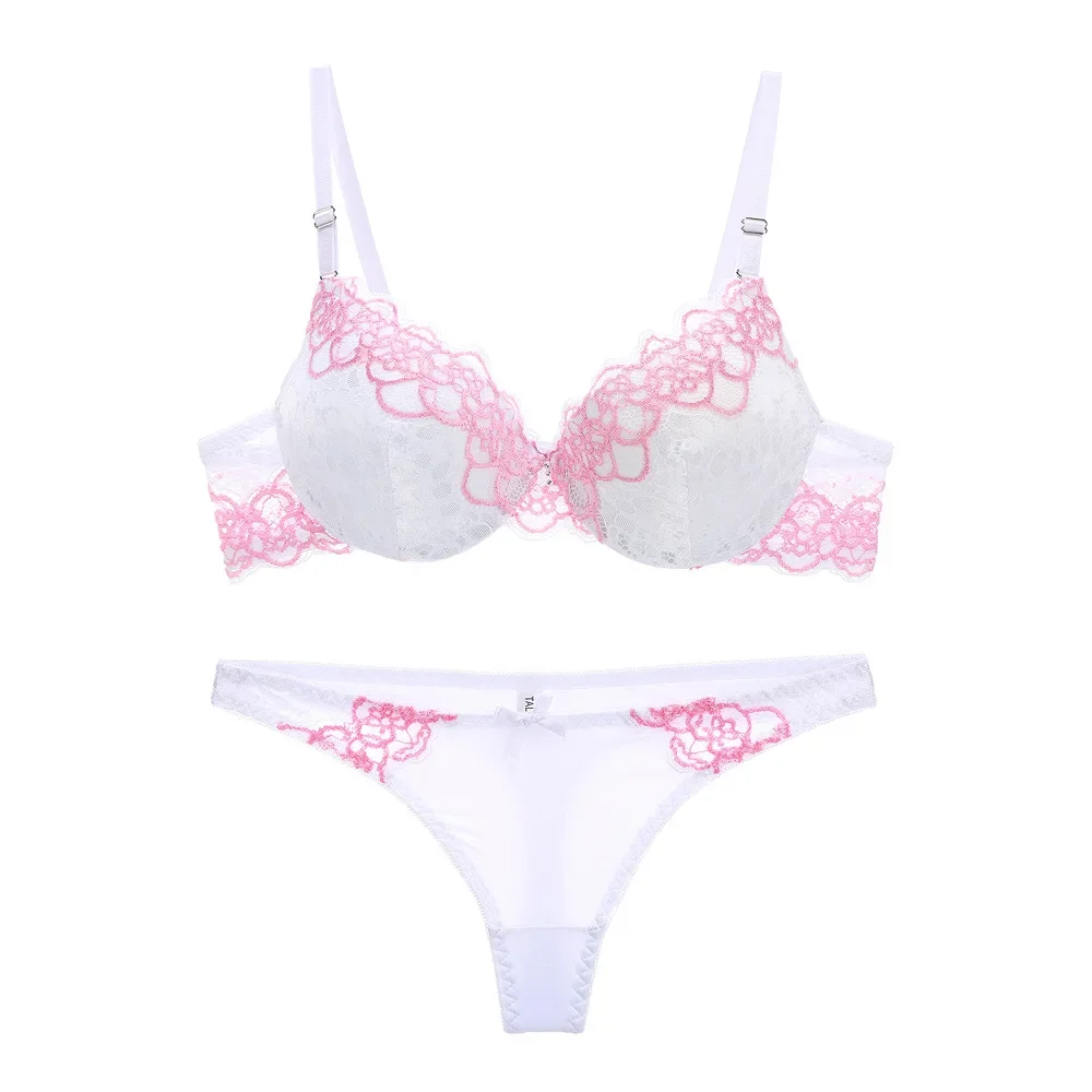 Bras Suit Women Sexy Lace Embroidered Underwear Set Breathable Soft Push Up Adjustable Female Lingerie Sets For Women Hot Sell
Bras Suit Women Sexy Lace Embroidered Underwear Set Breathable Soft Push Up Adjustable Female Lingerie Sets For Women Hot Sell