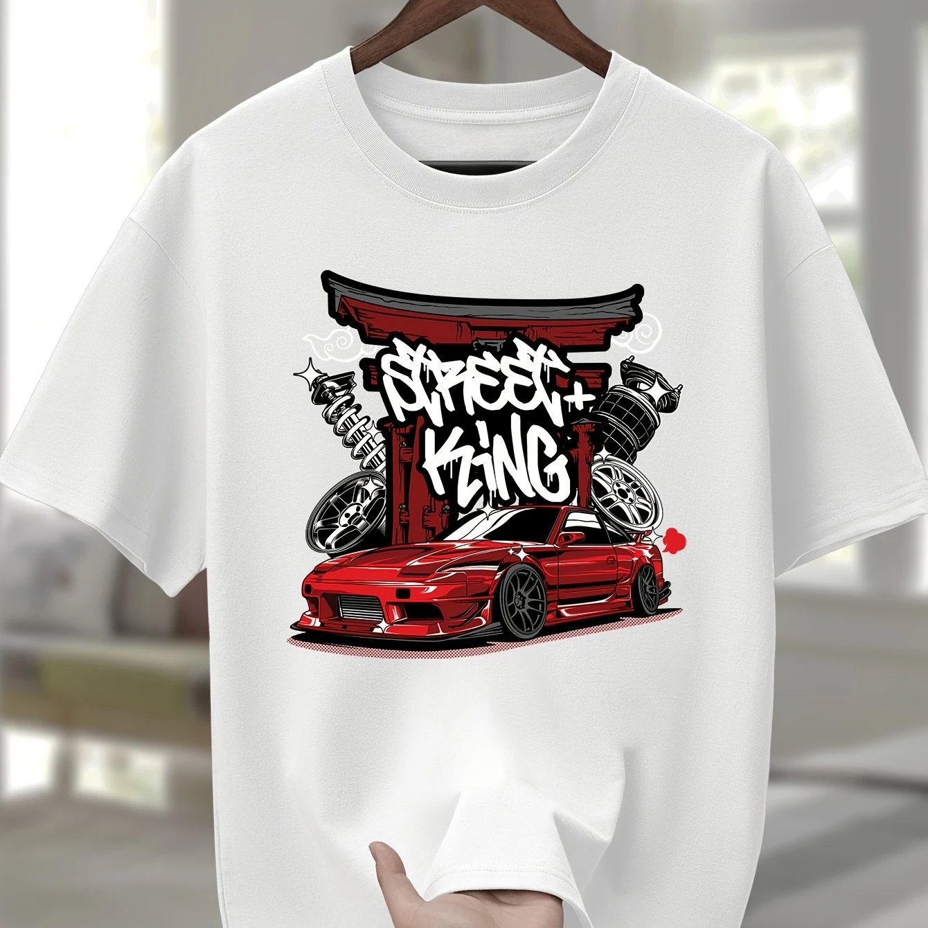 Men's 100% Cotton T-shirt Casual Sports Style Round Neck Short Sleeve Regular Version Breathable
Men's 100% Cotton T-shirt Casual Sports Style Round Neck Short Sleeve Regular Version Breathable