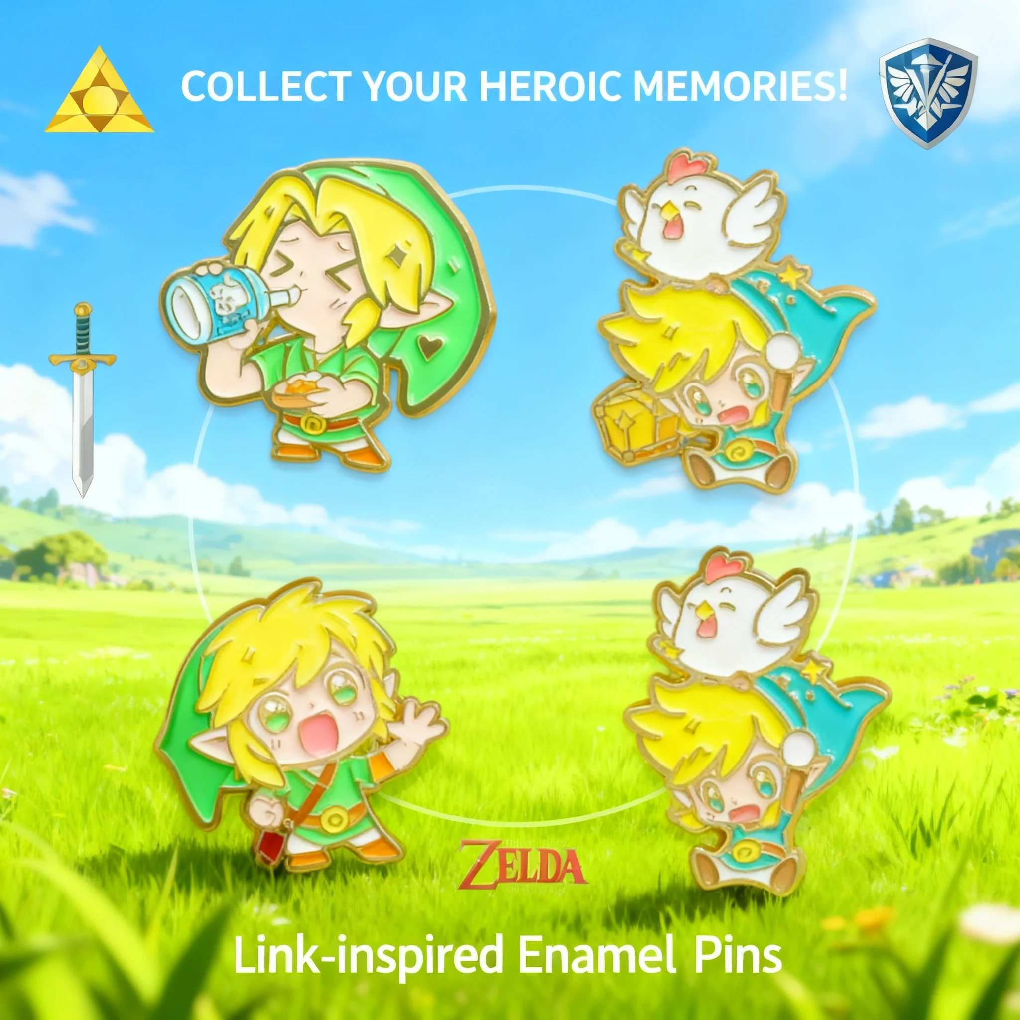 Adventure Game Enamel Pin Brooches Fashion Lapel Pins Backpack Gift Toy Clothing Accessories Jewelry Link for Women
Adventure Game Enamel Pin Brooches Fashion Lapel Pins Backpack Gift Toy Clothing Accessories Jewelry Link for Women