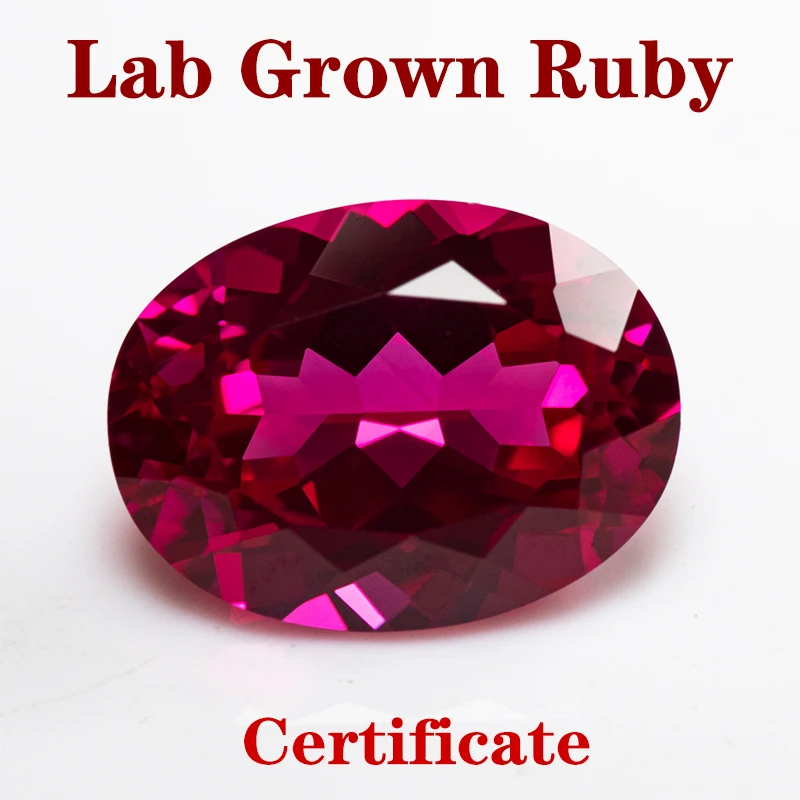 Top Lab Grown Sapphire Oval Shape Rupee Tourmaline VVS1 Charms Beads for Diy Jewelry Making Materials Selectable AGL Certificate
Top Lab Grown Sapphire Oval Shape Rupee Tourmaline VVS1 Charms Beads for Diy Jewelry Making Materials Selectable AGL Certificate