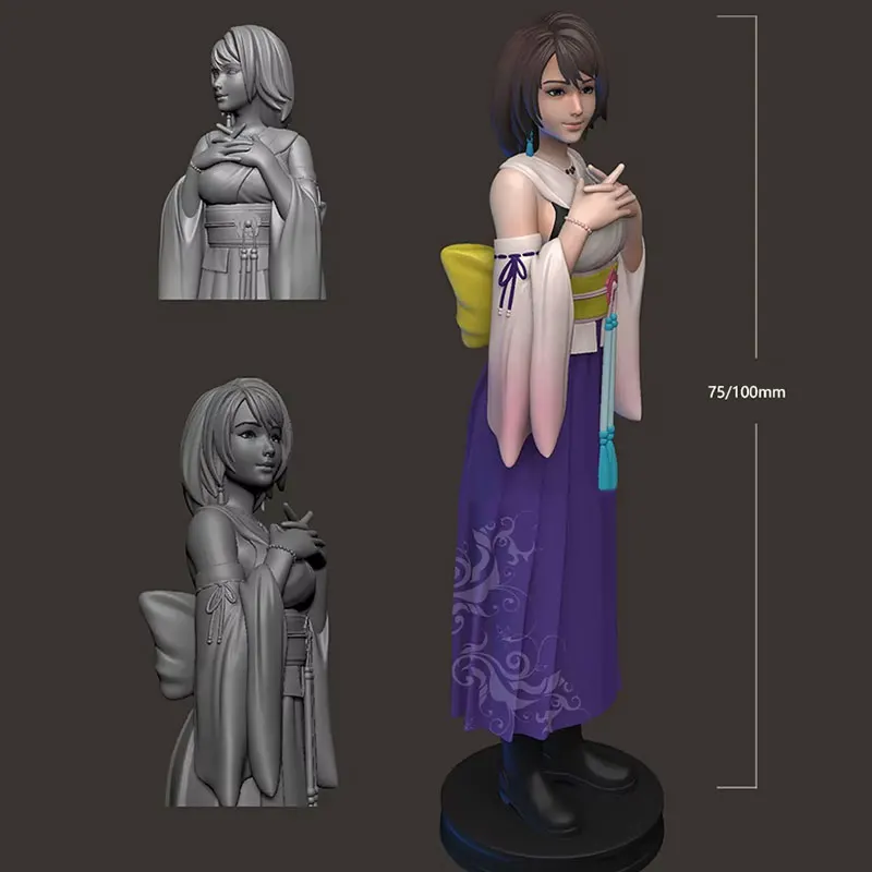1/24 75 мм 1/18 100 мм наборы моделей из смолы Final Fantasy Girl фигурка скульптура неокрашенная окрашенная RW-763
1/24 75 мм 1/18 100 мм наборы моделей из смолы Final Fantasy Girl фигурка скульптура неокрашенная окрашенная RW-763