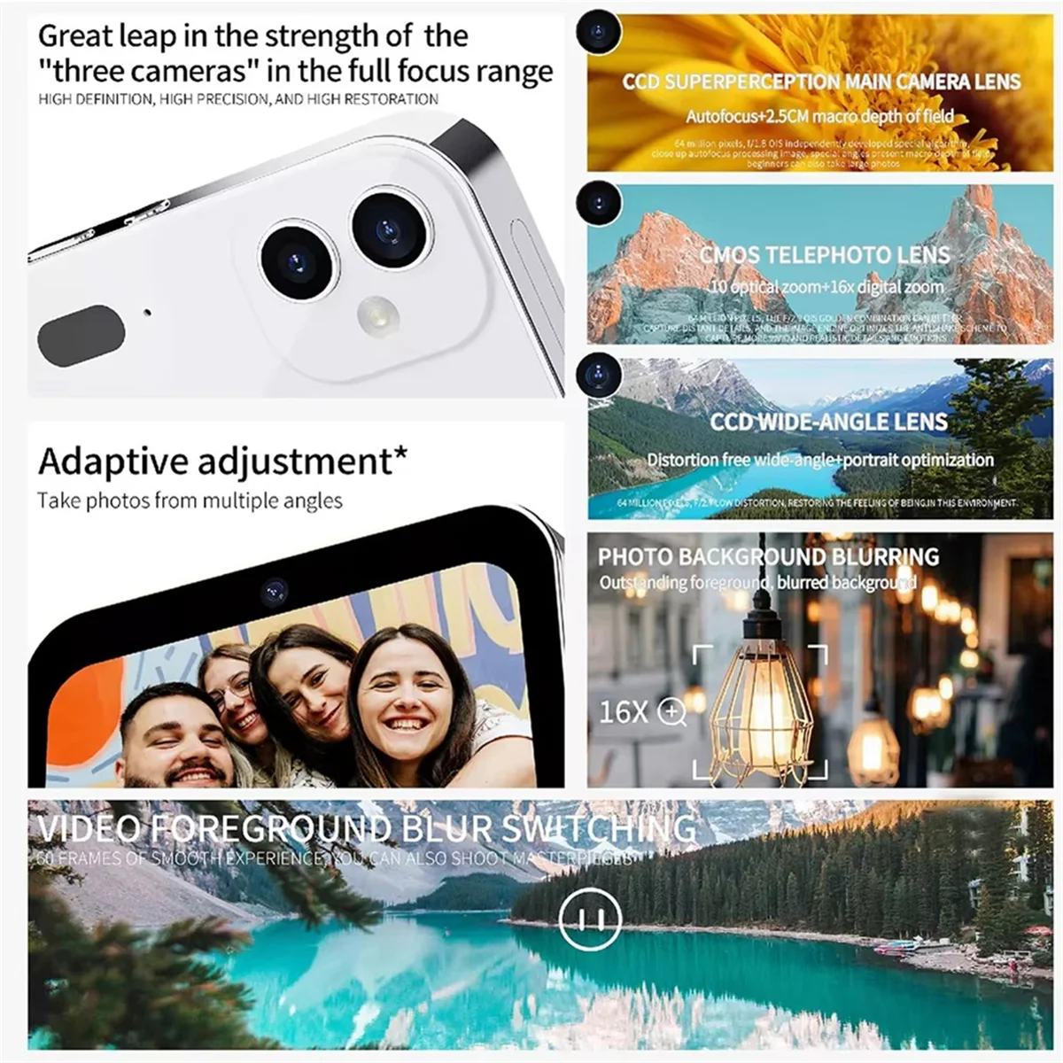 2025 New New D6 4K Digital Camera Night Vision Triple Lens 3Inch HD 64MP Touch Screen Digital Camera OTG Transmission 3600mAh A
2025 New New D6 4K Digital Camera Night Vision Triple Lens 3Inch HD 64MP Touch Screen Digital Camera OTG Transmission 3600mAh A