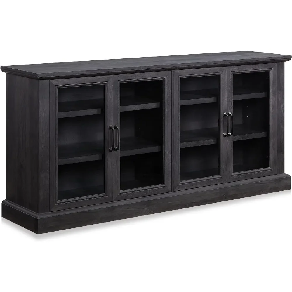 70 Inch Sideboard Buffet Cabinet, Entertainment Center with Storage, Glass Display with Adjustable Shelves Console Table
70 Inch Sideboard Buffet Cabinet, Entertainment Center with Storage, Glass Display with Adjustable Shelves Console Table